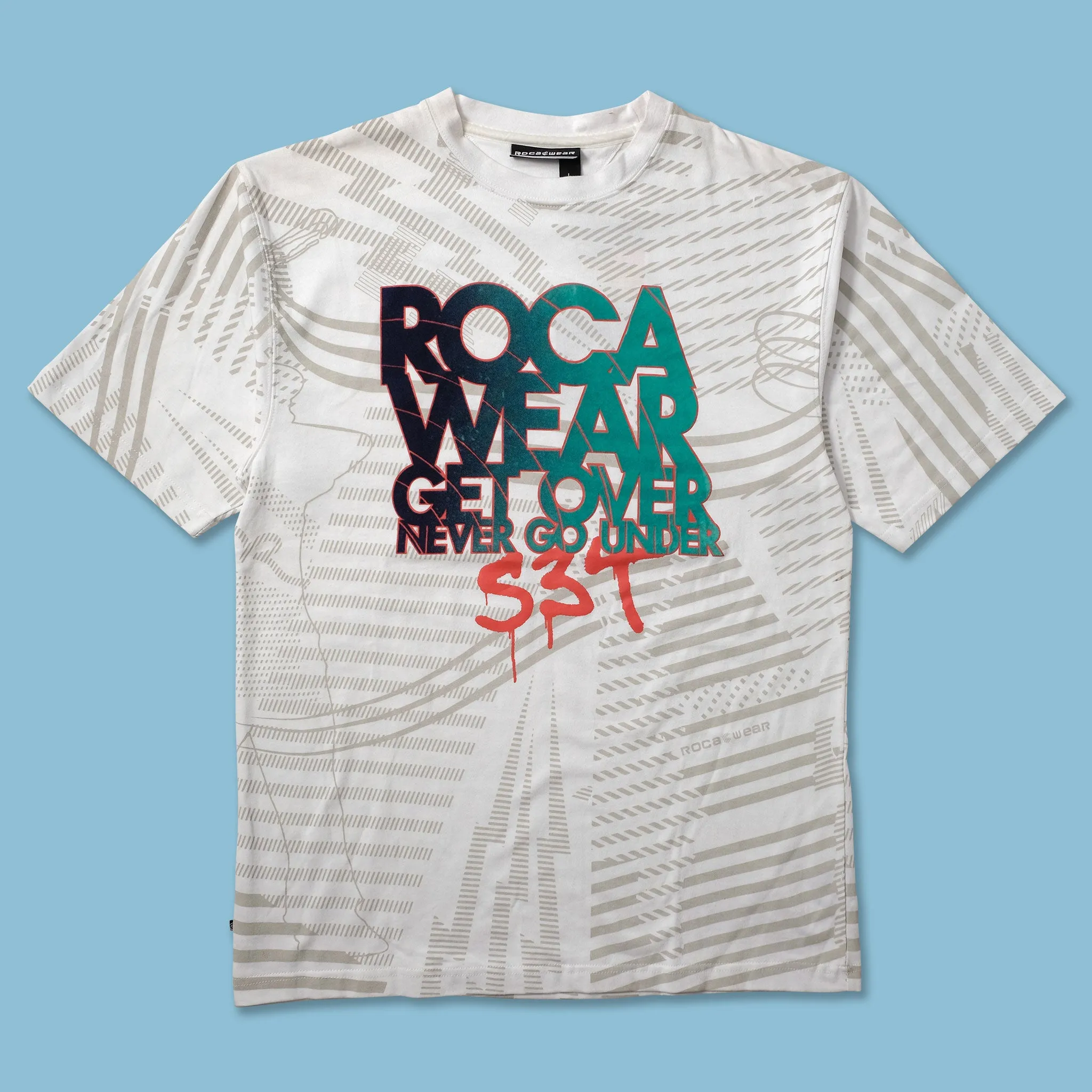 Light Style Casual Choice Wear Y2K Rocawear T-Shirt Large
