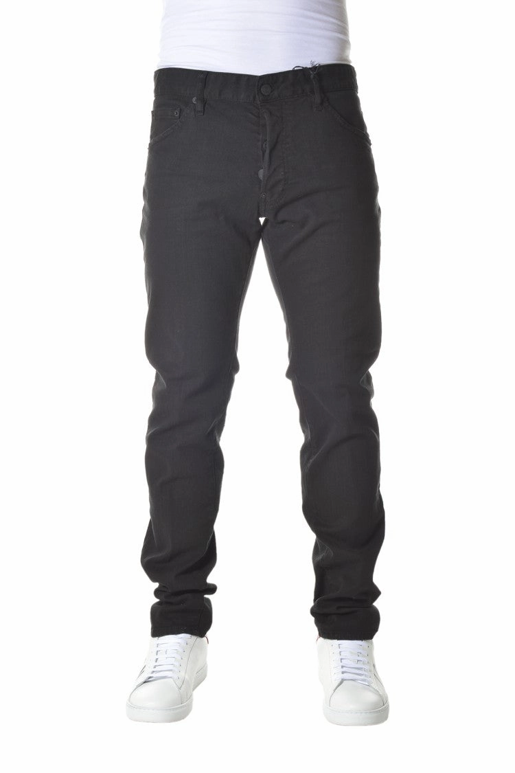 Season Ready Simple Match Black Bull Cool Guy Jeans