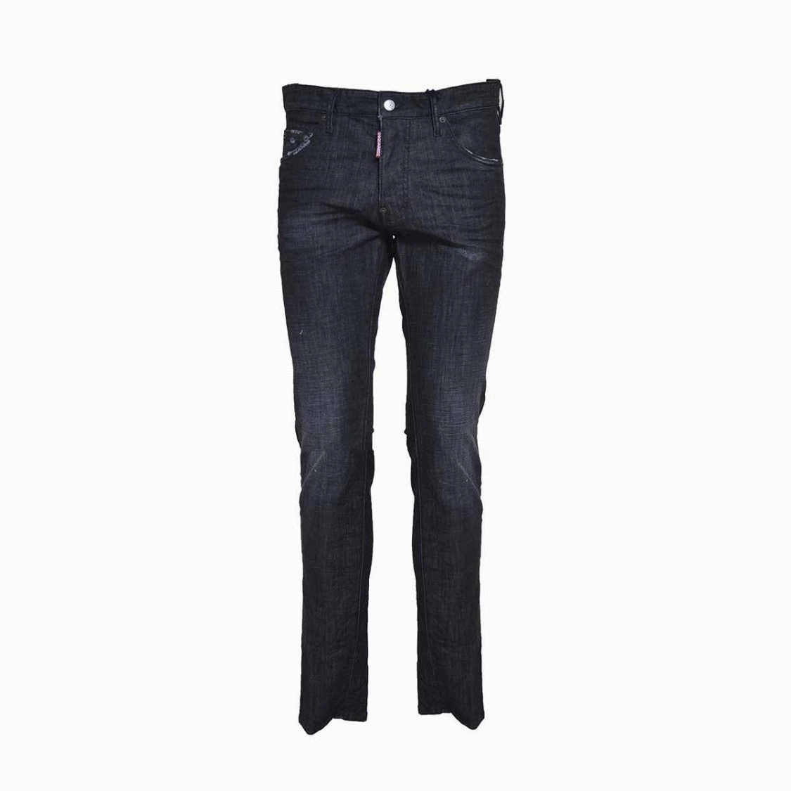Eco Friendly Dye Seasonless wear Black Cool Guy Mid-Rise Jeans