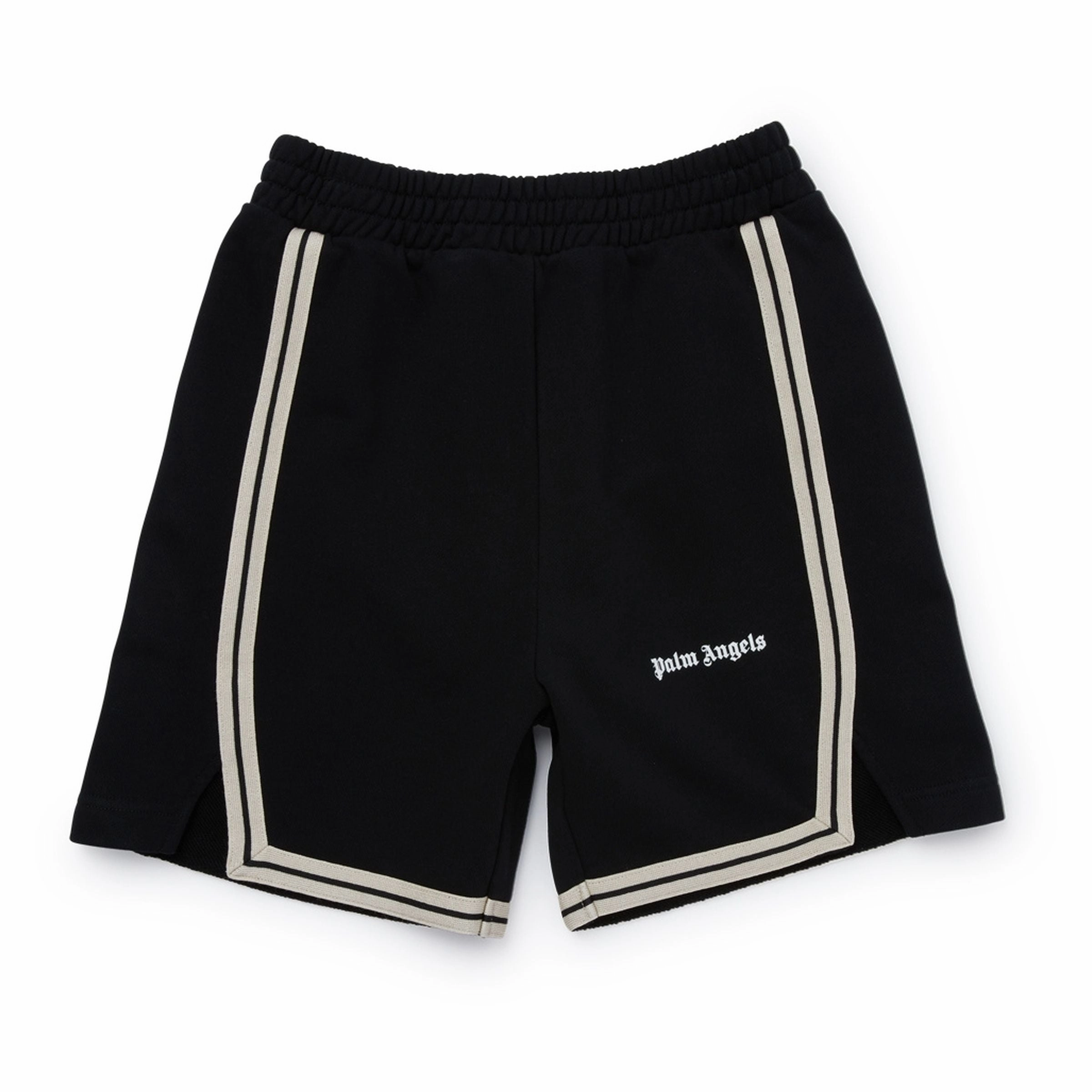 Functional Comfort Black Logo Shorts