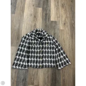 Blazer By J. Crew In Black & White, Size: 4 V-neck Shirt