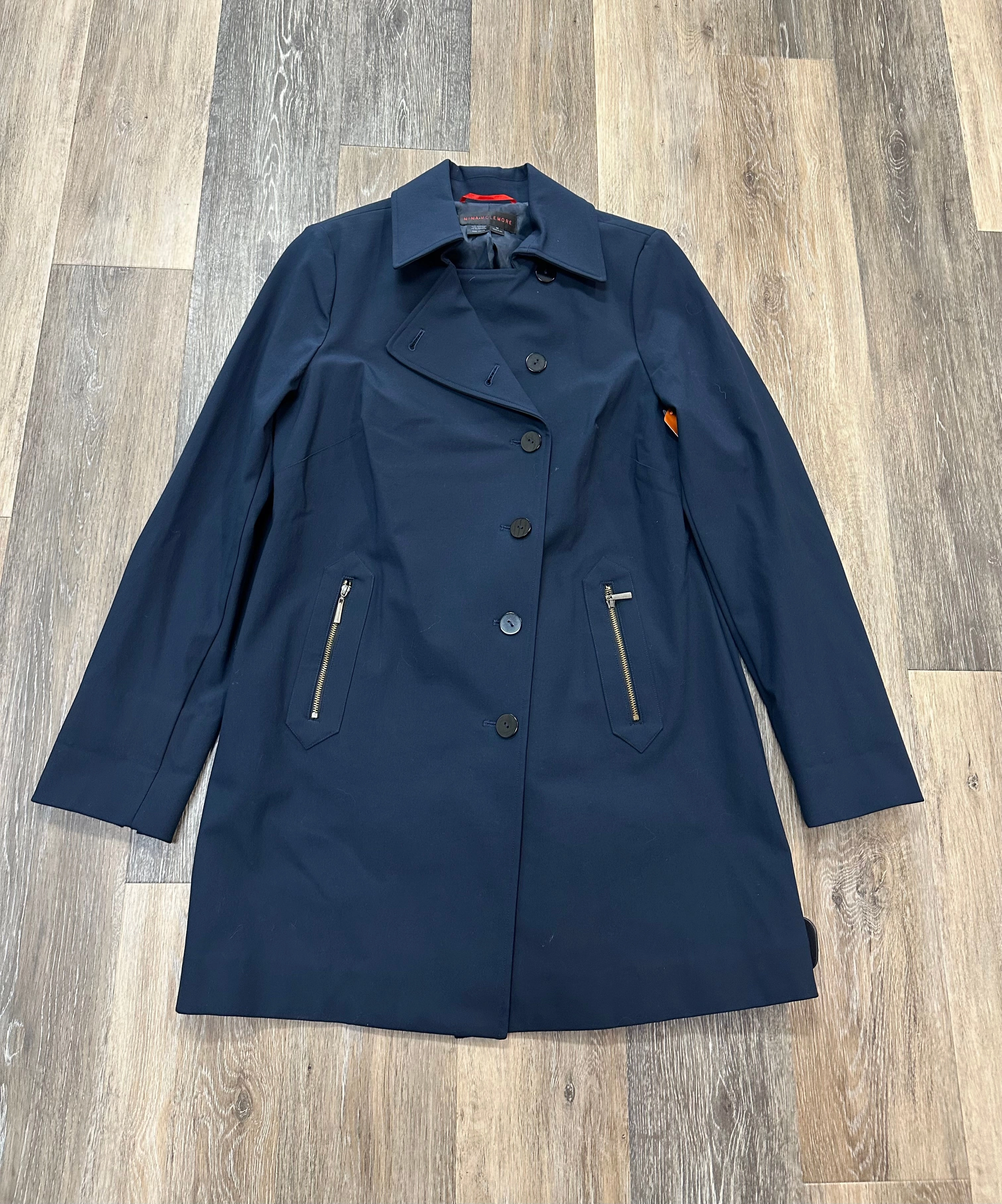 Blazer By Nina Mclemore In Navy, Size: M Winter Hoodie