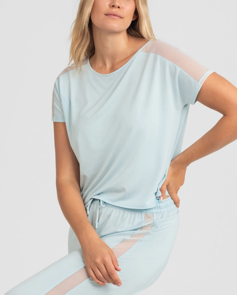 BlissWear Short Sleeve Top Non Restrictive Fit