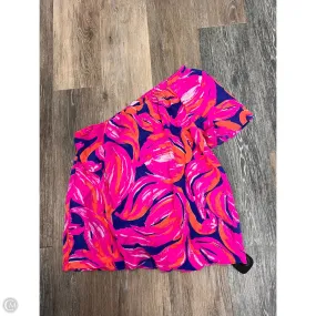 Versatile Shirt Blouse Designer By Lilly Pulitzer In Pink, Size: Xs