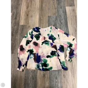 CompactSize Blouse Long Sleeve By Cabi In Pink, Size: M