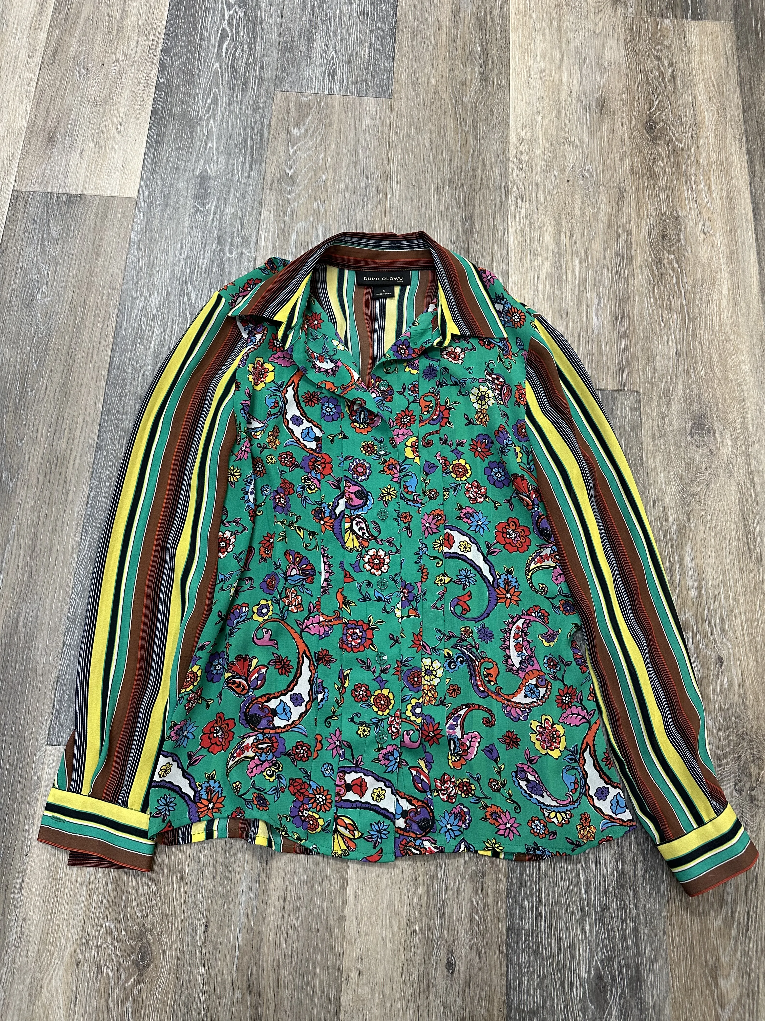 Blouse Long Sleeve By Duro Olowu  Size: S ErgonomicShape FadeResistant Treatment