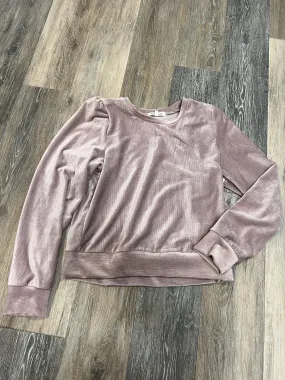 Blouse Long Sleeve By Heartloom  Size: S Sweat Absorbing Lining
