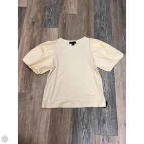 Blouse Short Sleeve By Sanctuary In Yellow, Size: Xs Breathable mesh