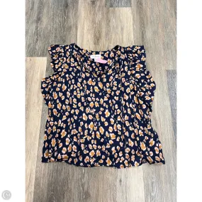 Blouse Short Sleeve By Velvet By Graham & Spencer In Animal Print, Size: L Comfortable Fabric