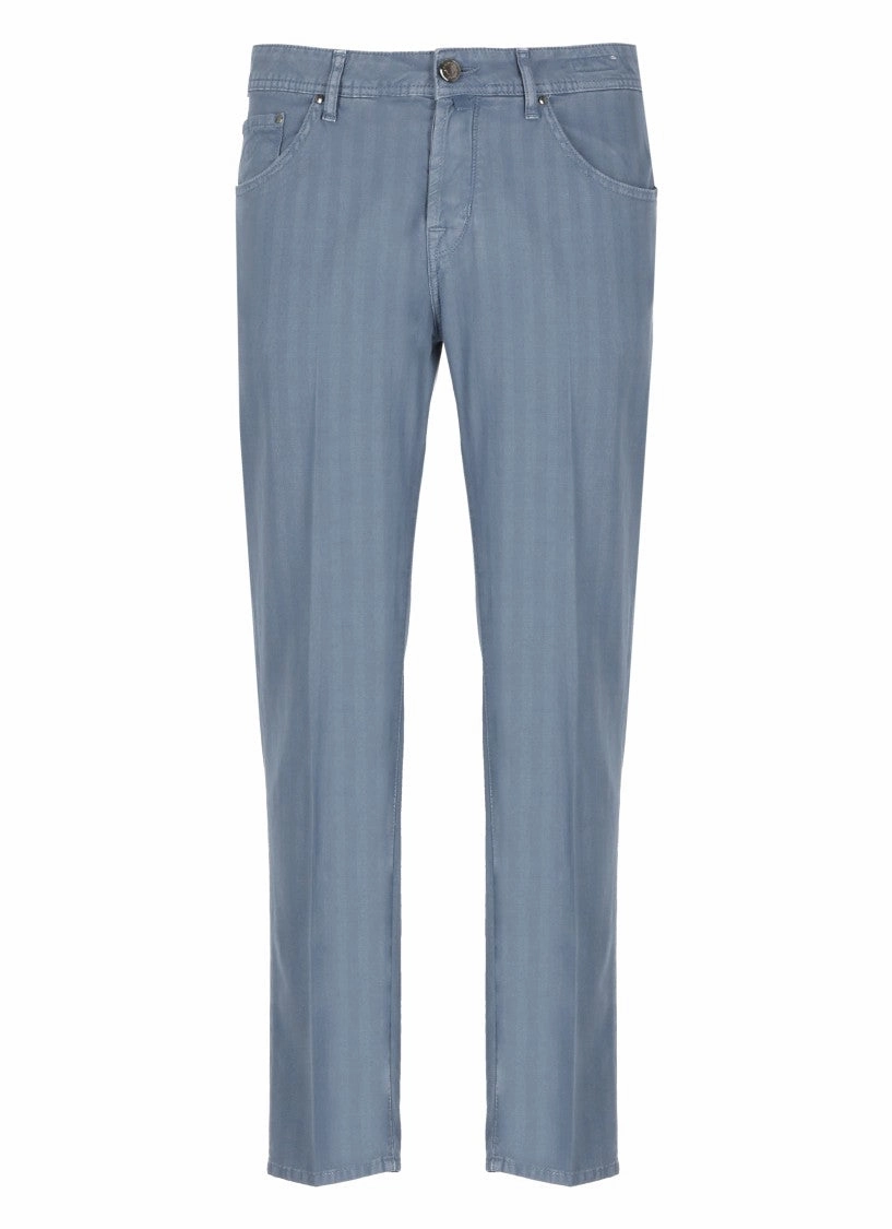 Blue Cotton Jeans Parent Style Trend Setter
