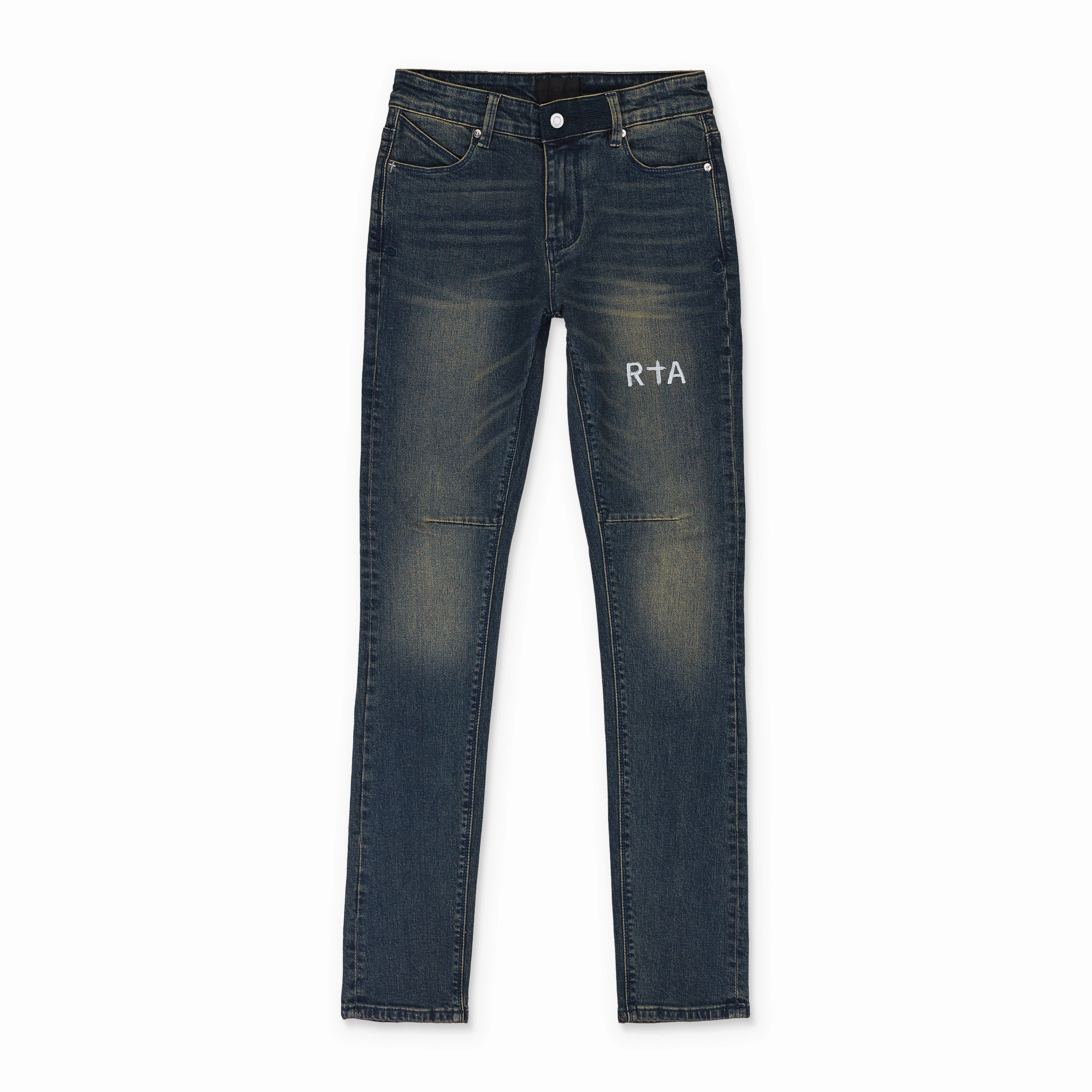 Youth Style Weekend Style Rainy Day BLUE MINERAL SKINNY JEANS