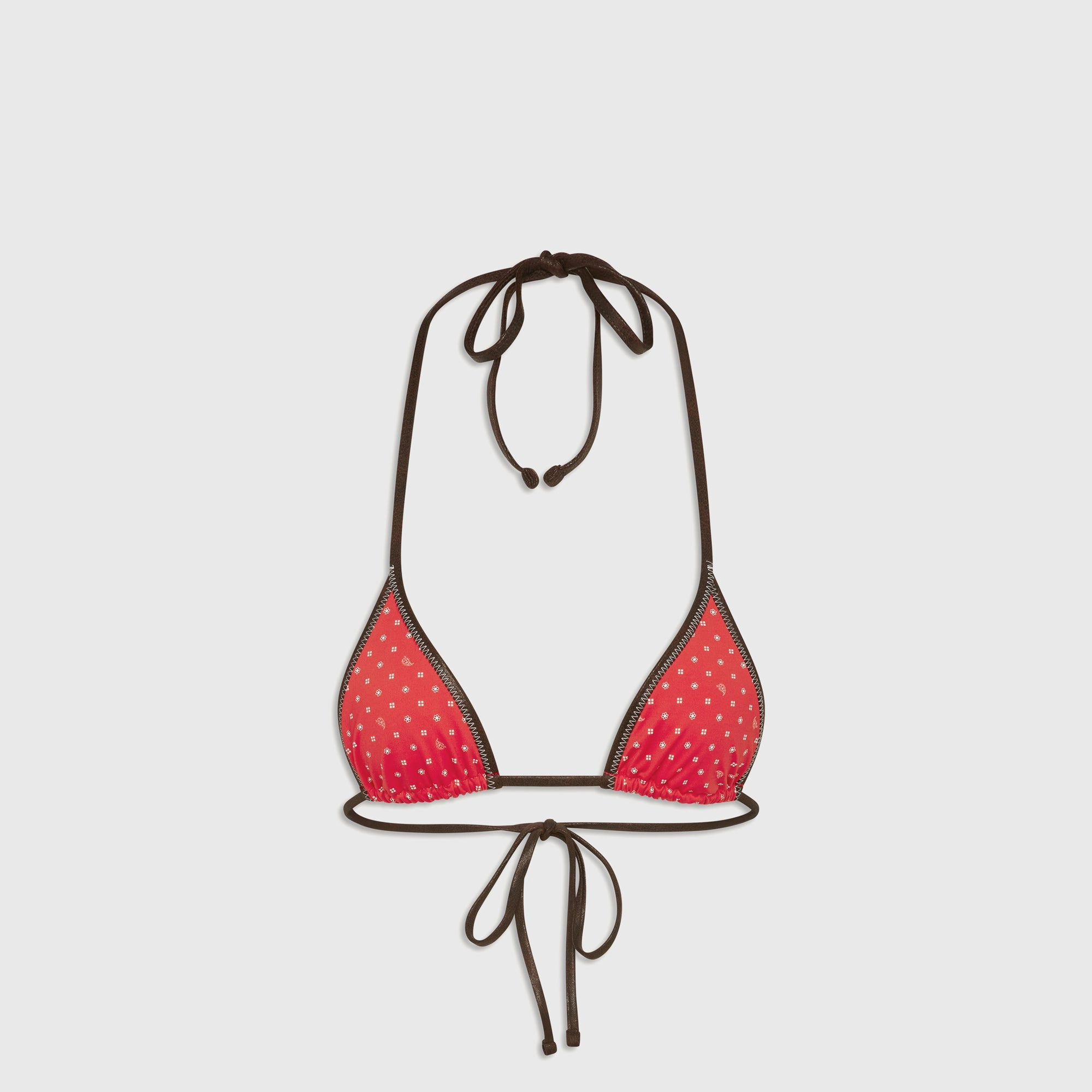 Embellished look Playful Vibes Bella Hadid x Frankies Bikinis Paradise Top - Lovebug