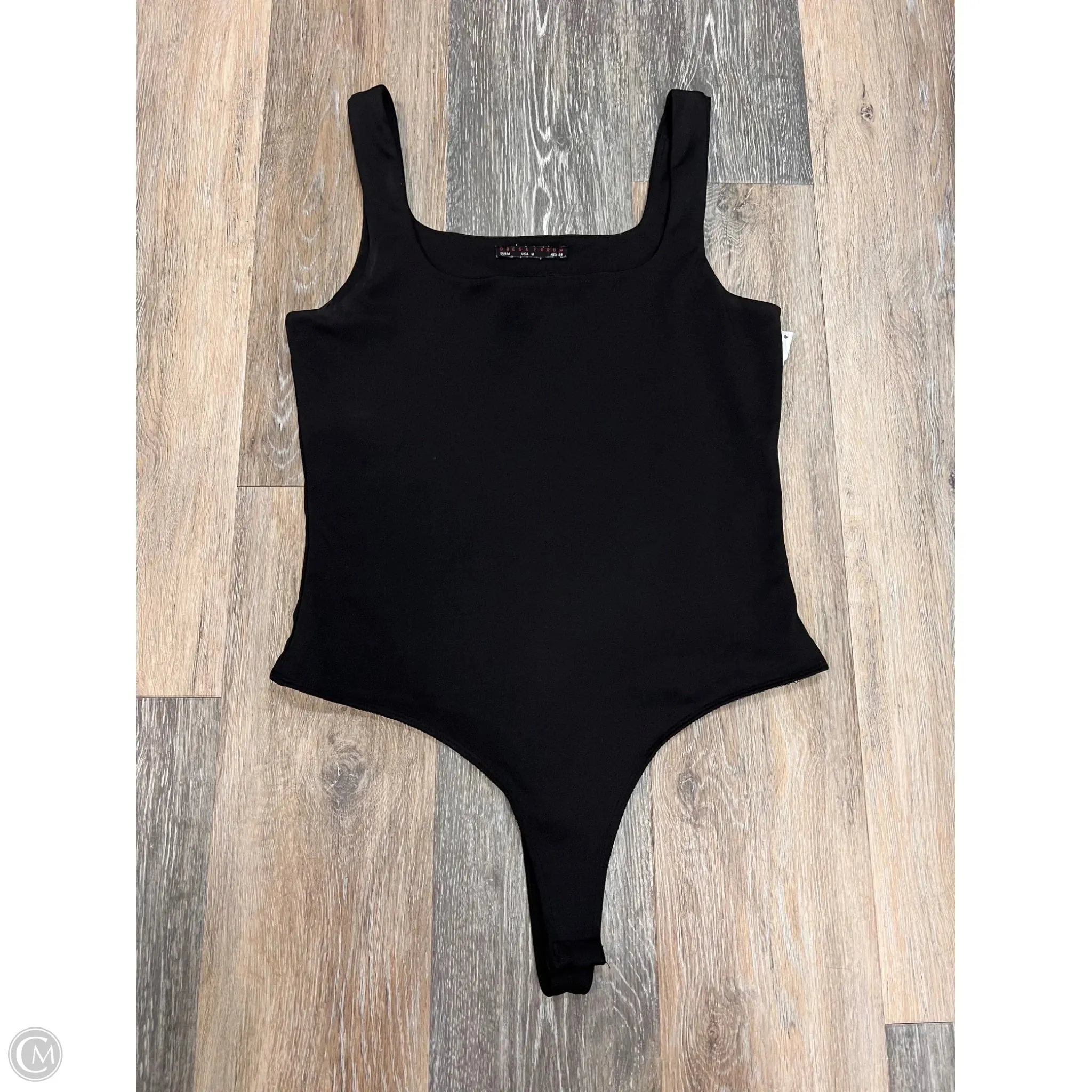 Bodysuit By Dress Forum In Black, Size: M OdorResistantTreatment Soft Hoodie