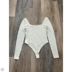 summer top Unlined Design Bodysuit By Lululemon In Cream, Size: M