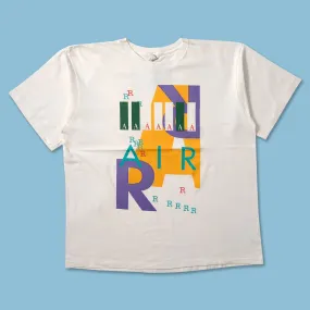 Vintage Nike Air T-Shirt Large monochromatic Premium Comfort