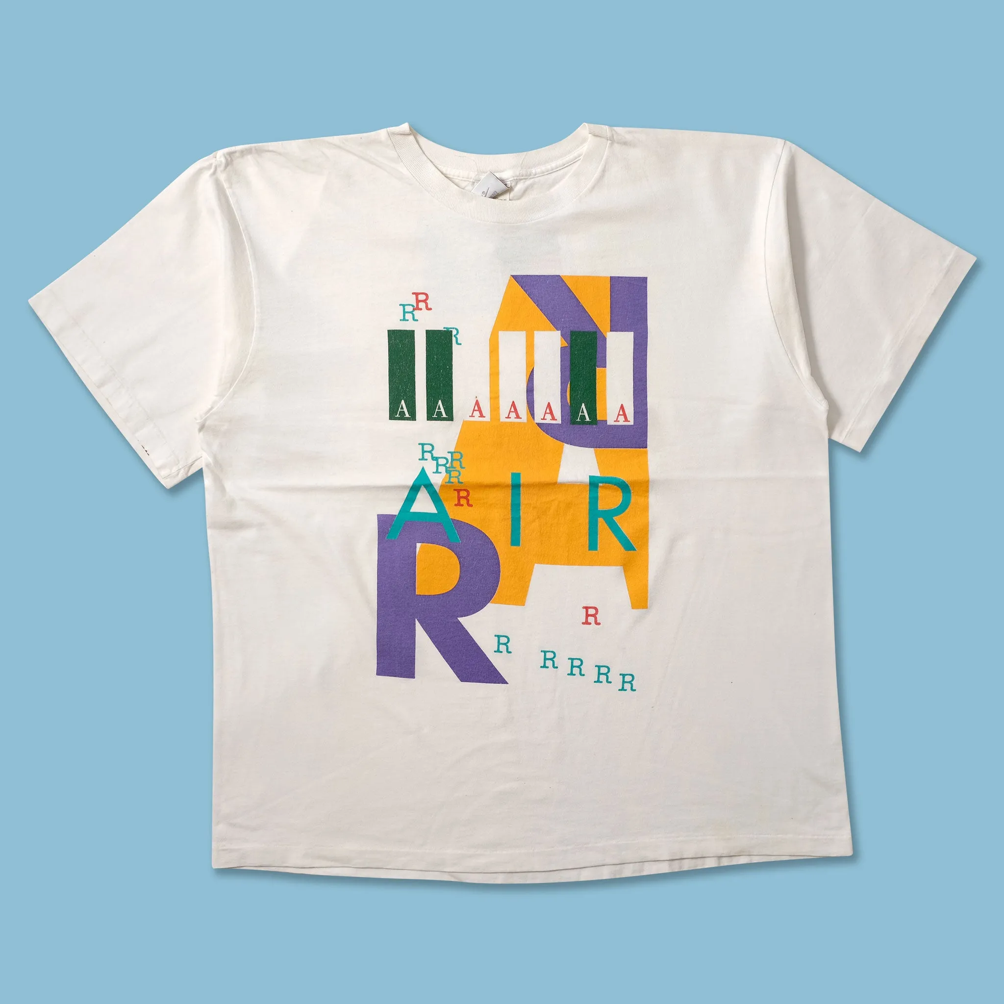 Cozy And Warm Vintage Nike Air T-Shirt Large