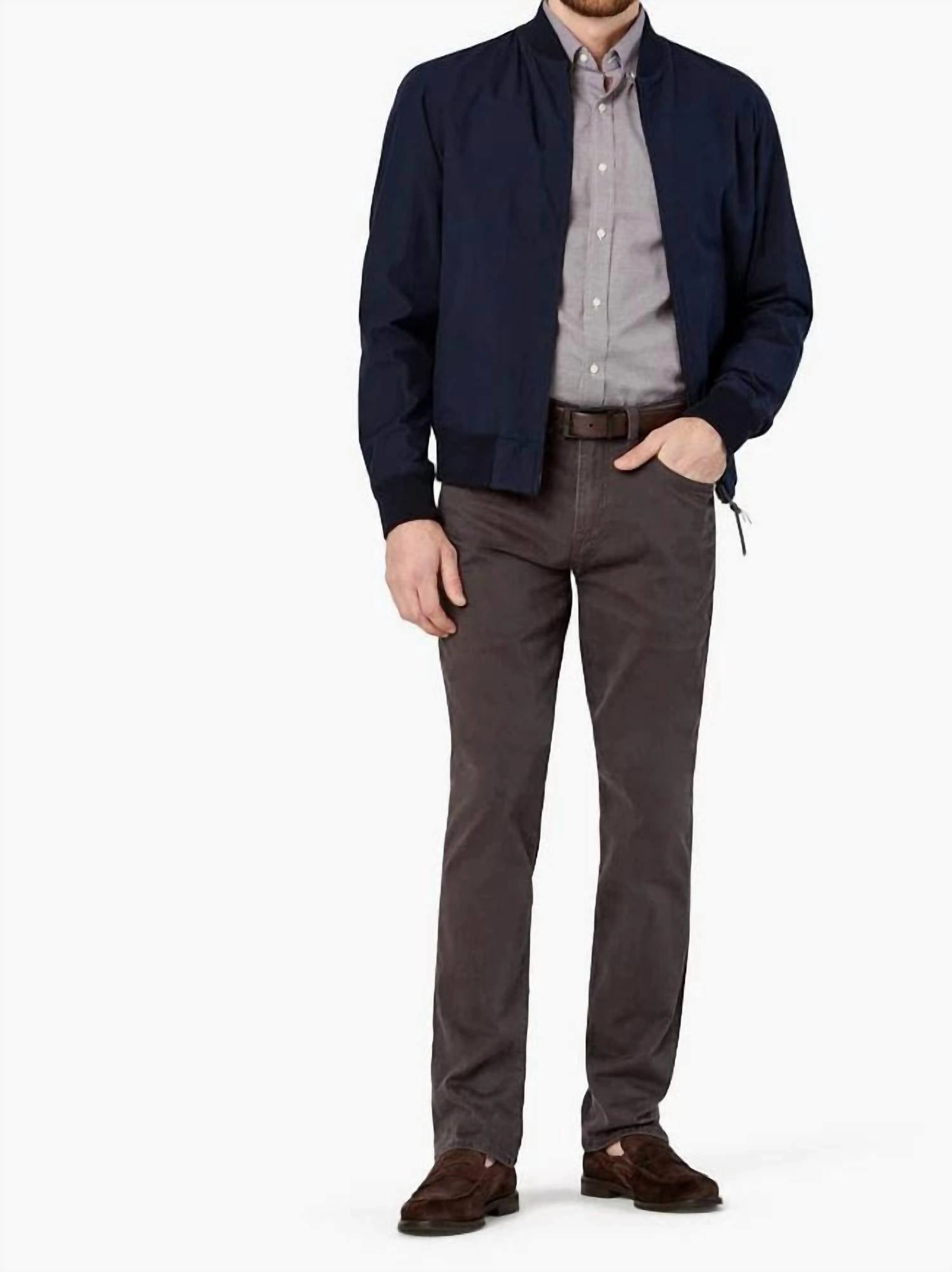 Charisma 5 Pocket Pants In Anthracite Party Look Luxury