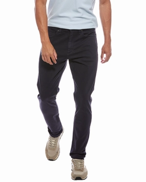 Flat Lock Stitching Zero Waste Pattern Design rag & bone Fit 1 Aero Stretch Navy Skinny Jean