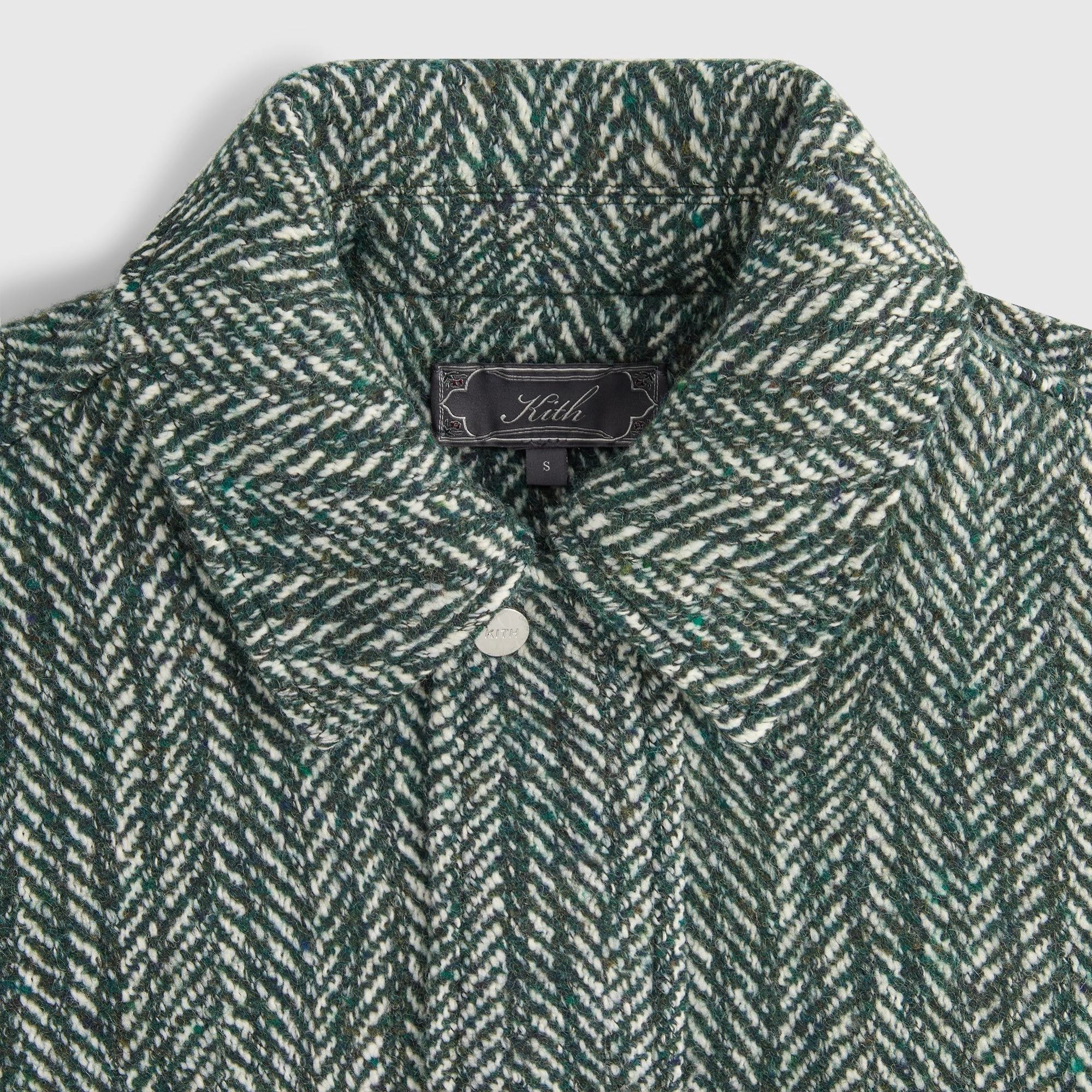 Convertible Style Reflective Bands Kith Herringbone Hawthorne Flight Jacket - Stadium