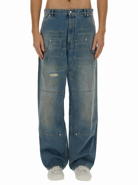 Neutral Lightweight Relaxed High-Waist Wide-Leg Jeans