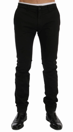 GF Ferre  Cotton Stretch Chinos Men's Pants Comfortable Outfit