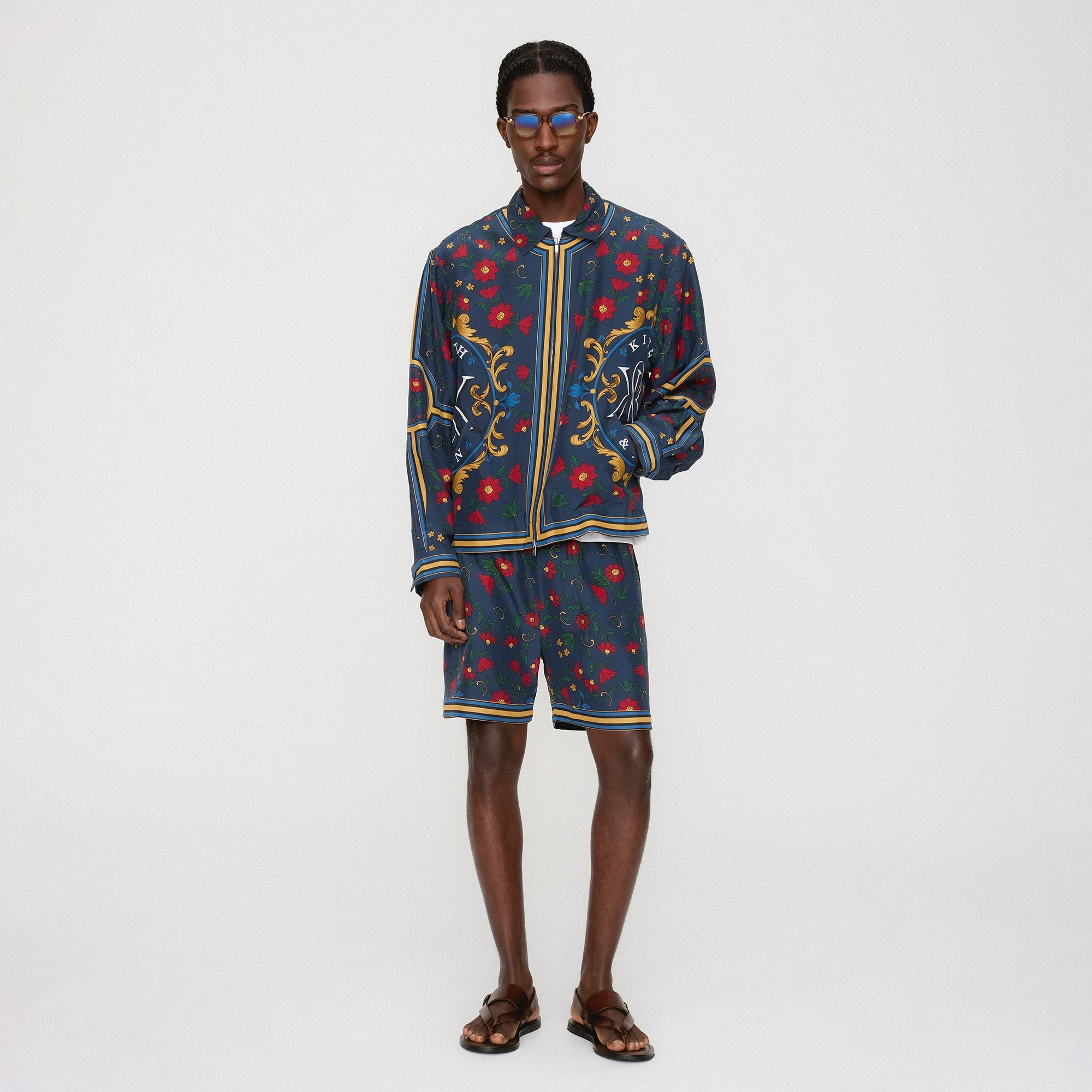 Kith Connor Blouson Jacket - Nocturnal CompressionResistant Solid Color