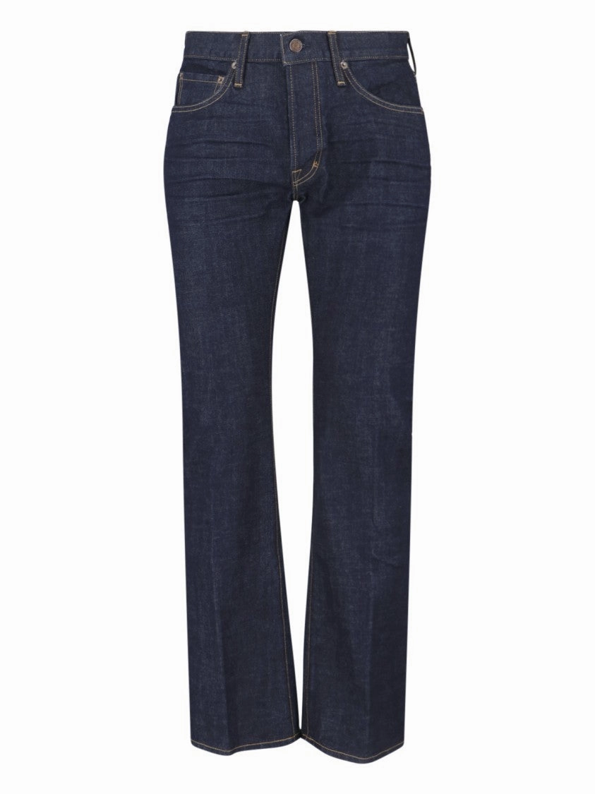 Durable piece Bootcut Jeans ?C Blue