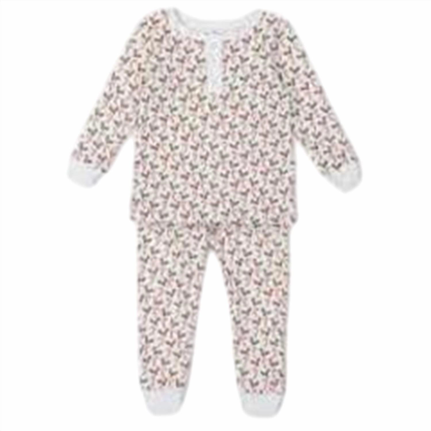Boy's Pima Cotton Christmas 2 Pc Pj's In Candy Canes & Holly Anti Pilling Technology Midweight Fabric
