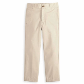 Boy's Slim Pants In Stone Twill MoistureControlLiner