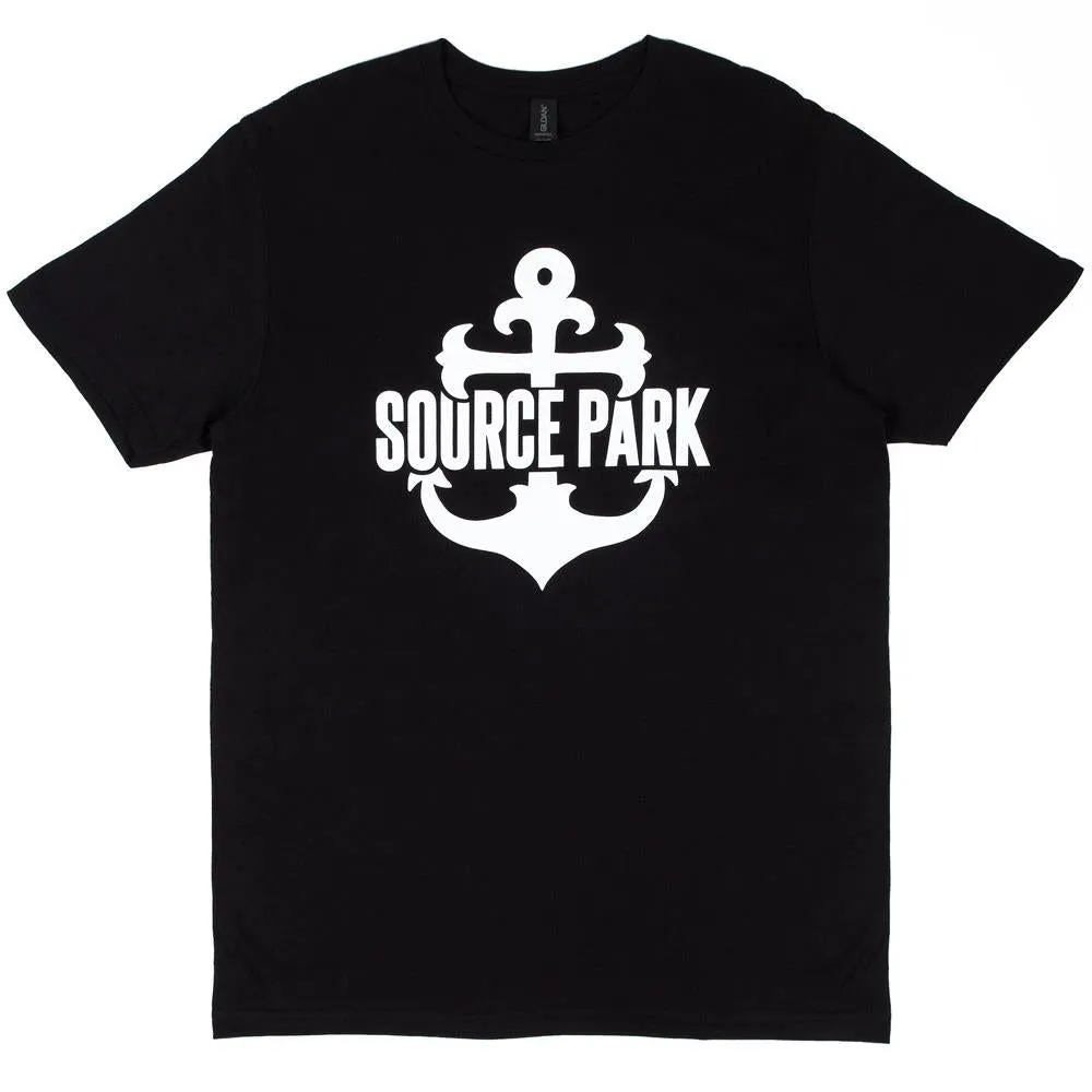 MinimalistStitching Source Park Adults T-Shirt - Black