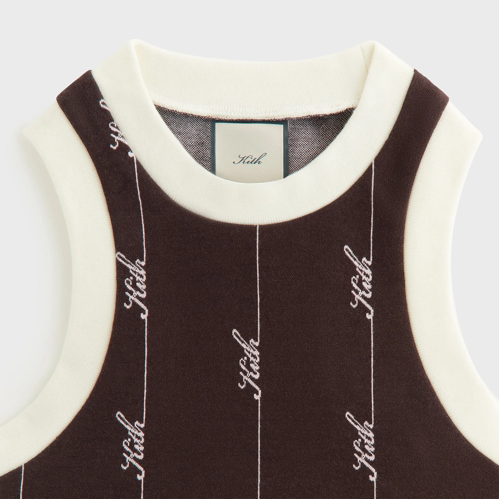 Kith Women Tiana Pique Logo Knit Tank - Incognito male users Stay Easy