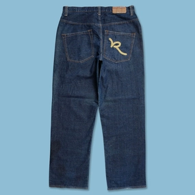 NonRestrictiveCut Adjustable drawstring Y2K Rocawear Baggy Pants 36x34