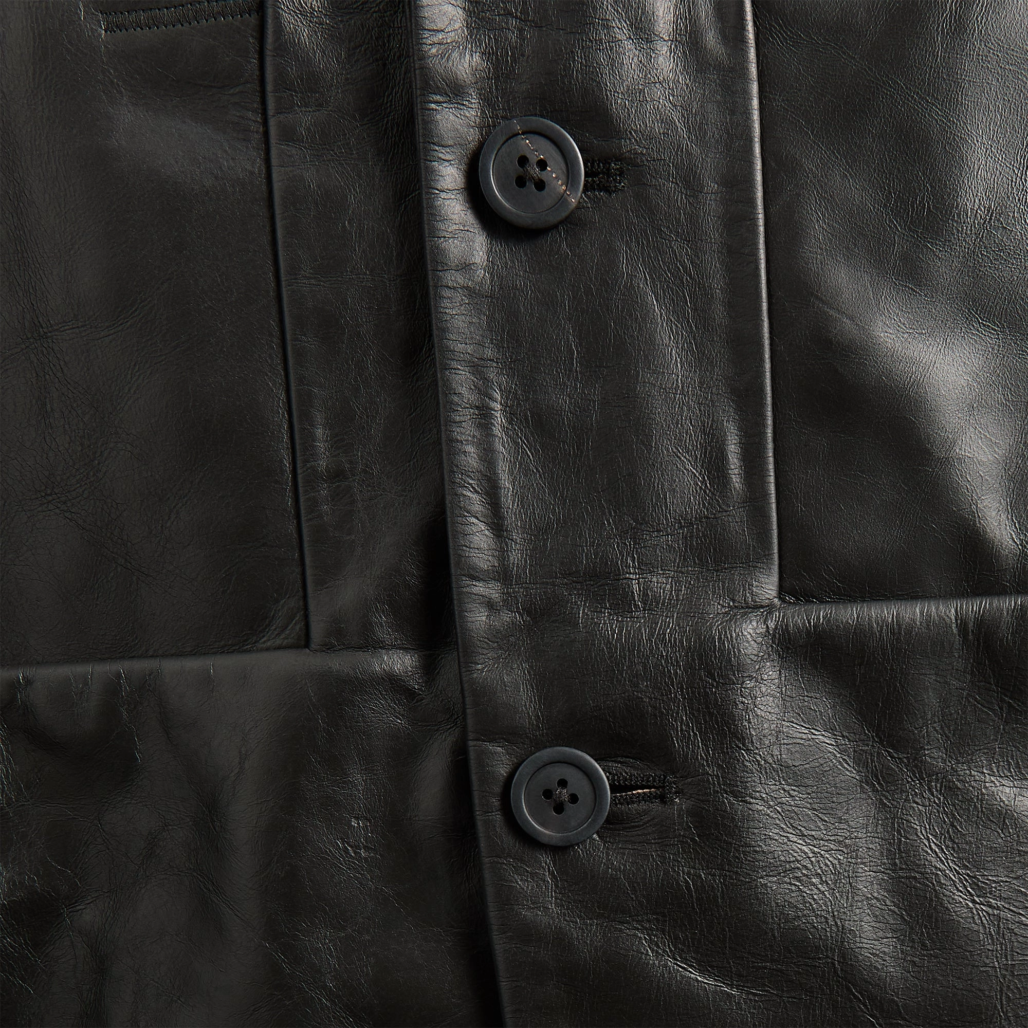 Rick Owens Lido Jacket - Black Adjustable Hood System