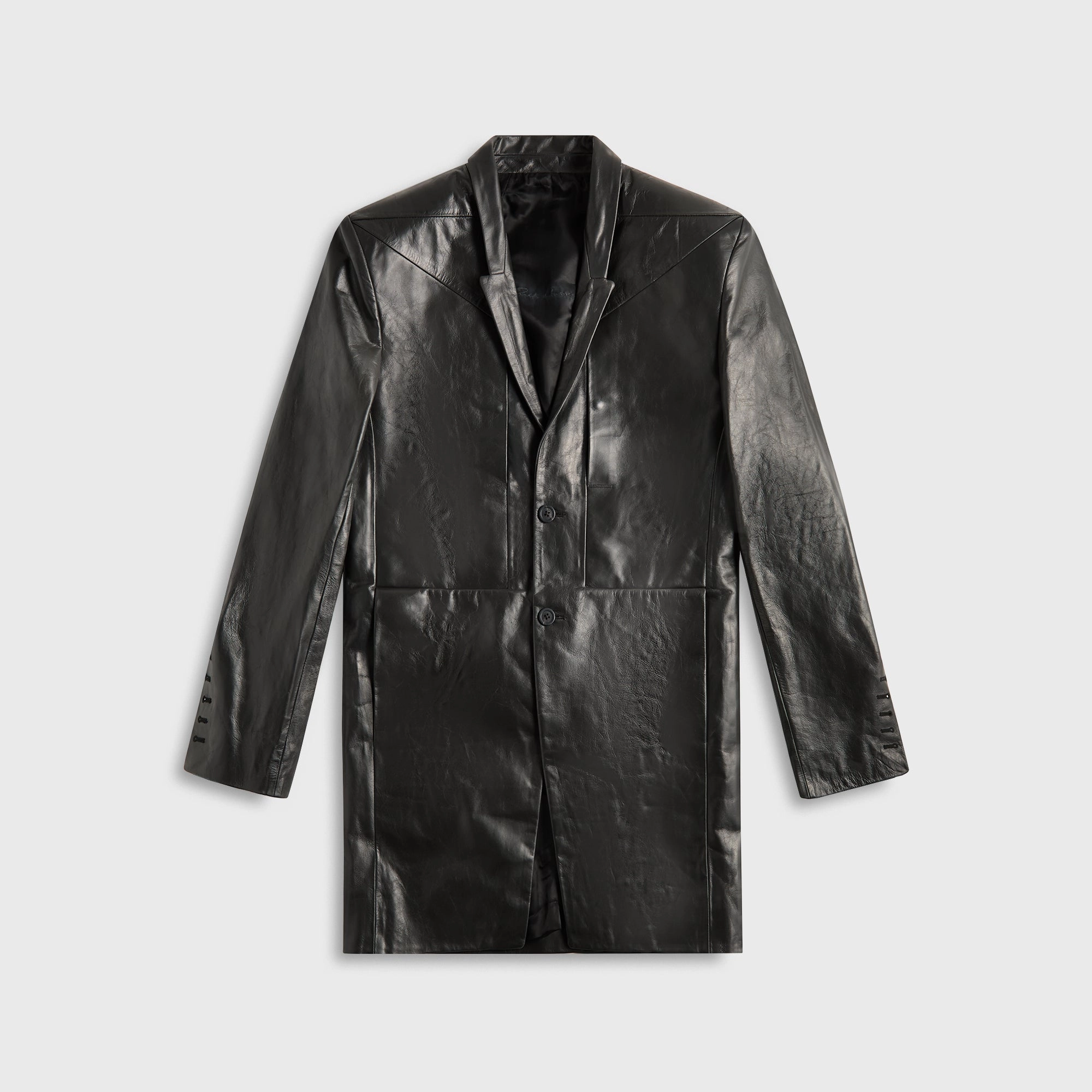 Rick Owens Lido Jacket - Black NonIrritatingSeams Breathable Design