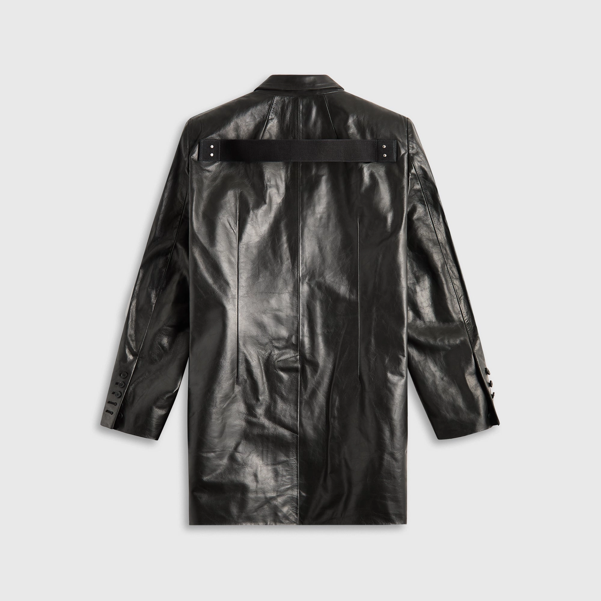 Rick Owens Lido Jacket - Black Modular Attachment Loops Non Bulky Insulation