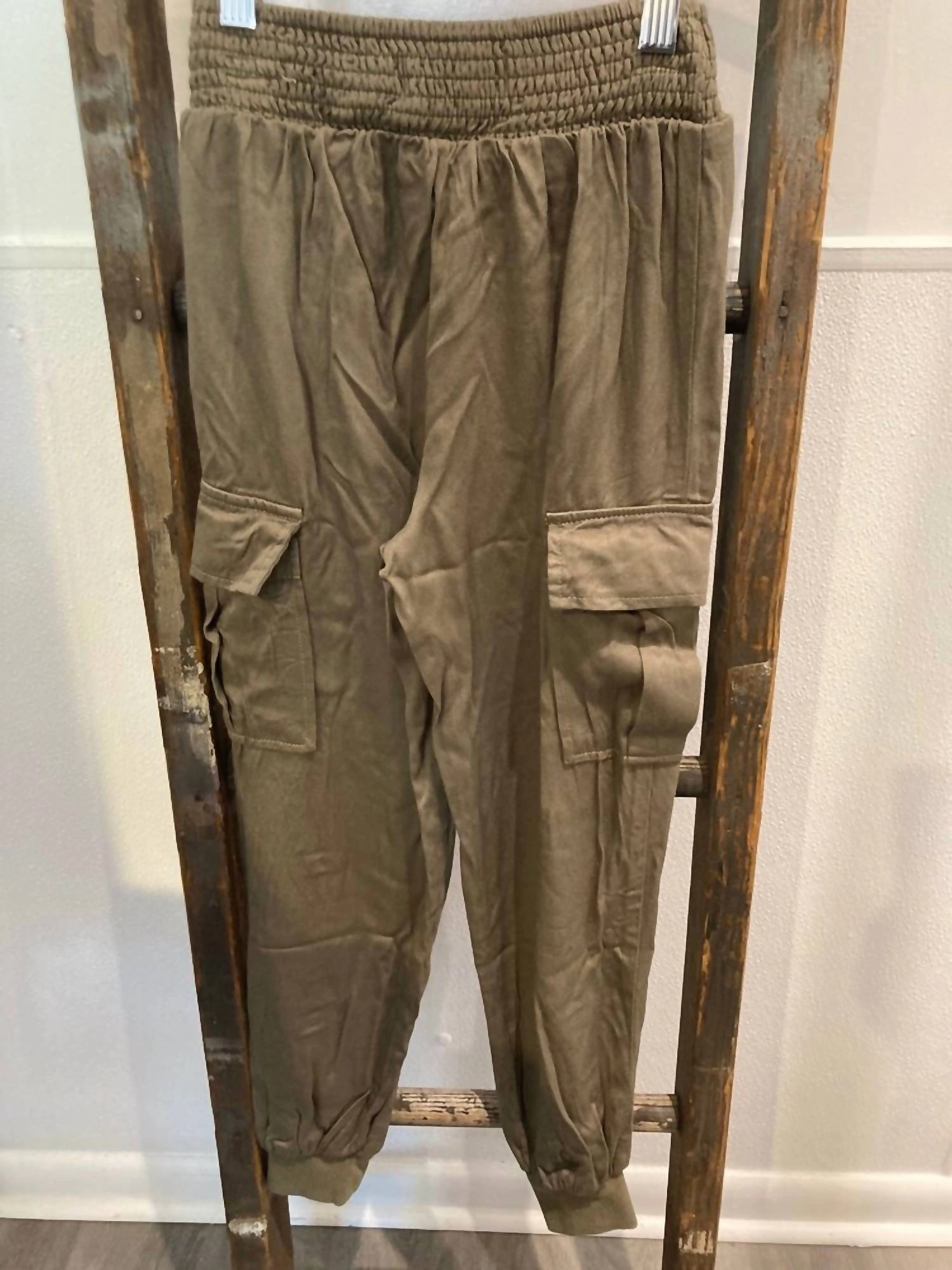 Static free Kid's Cargo Pant In Olive