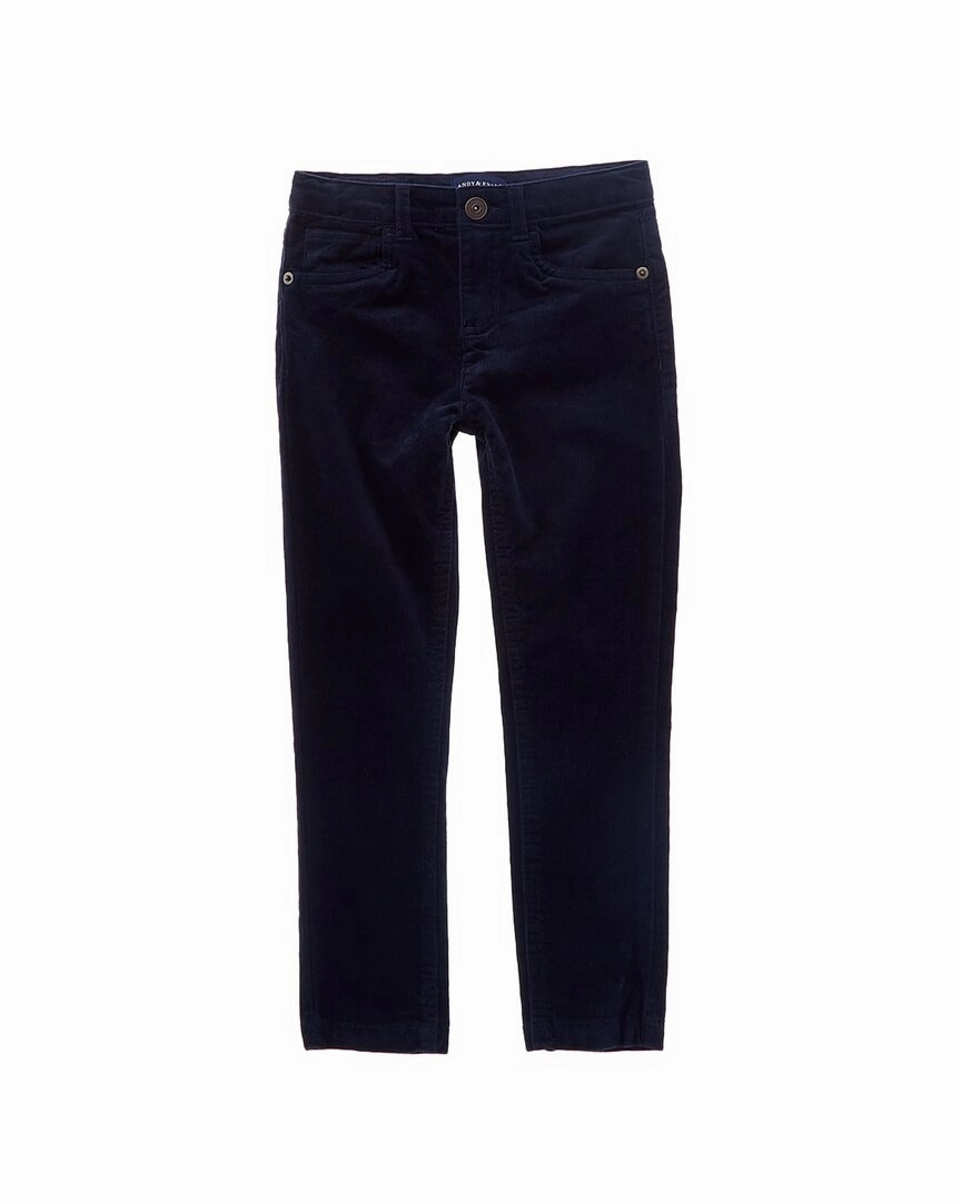 Fade Resistant Dye DurablePolyester Andy & Evan Stone Washed Cord Pant