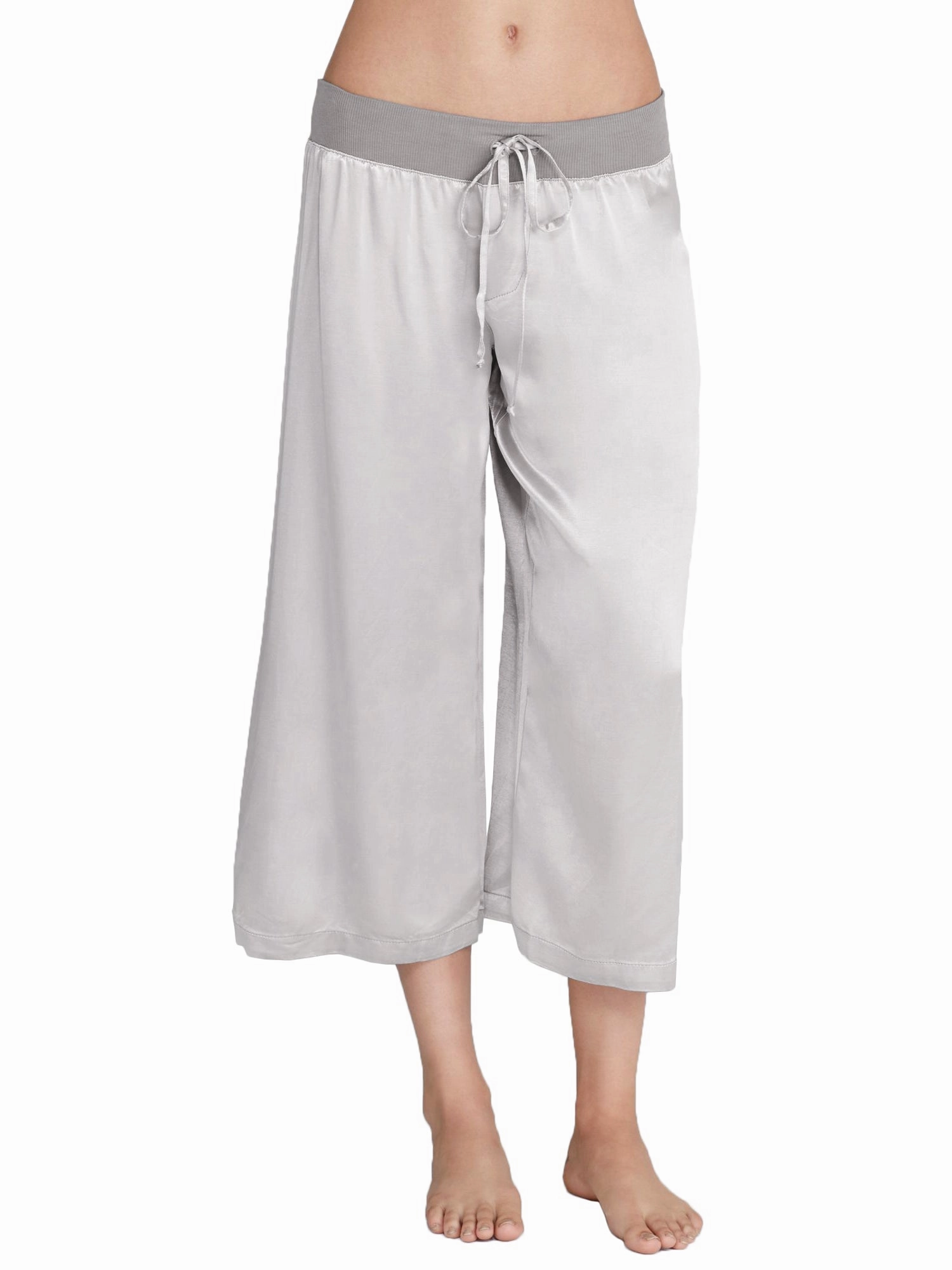 Brushed Inner Layer PJ Harlow Women's Jolie Satin Ankle Pants