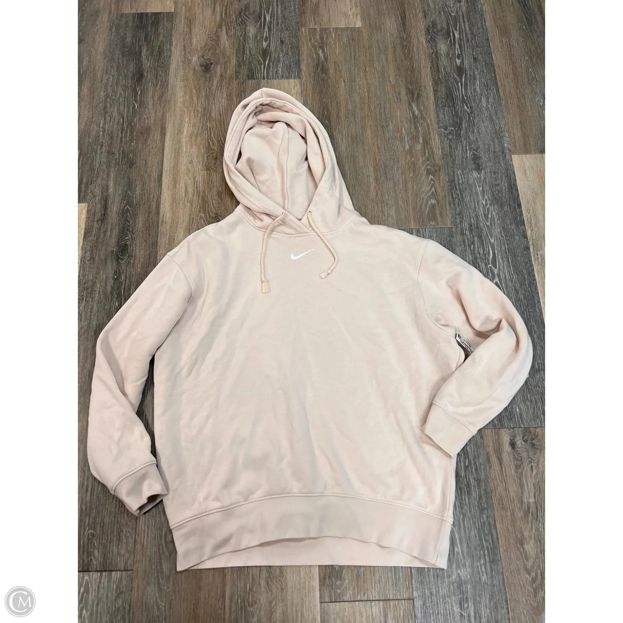 MeshPanel -Athletic Sweatshirt By Nike In Cream, Size: S