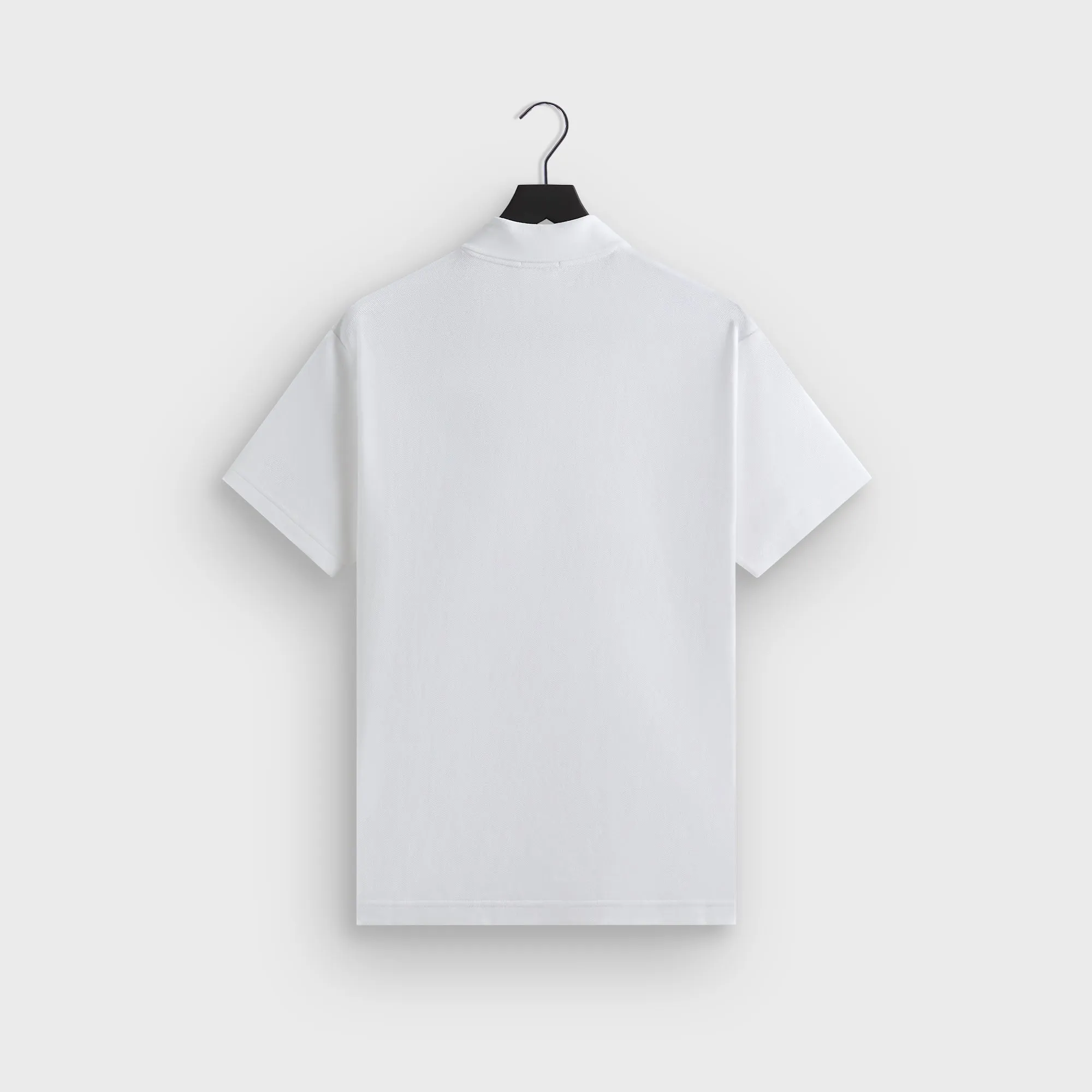 Kith Pique Short Sleeve Tap in Polo - White Layering Piece