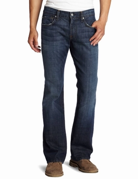 Music Event Picnic Style Essential Wardrobe Brett Bootcut Jeans In New York Dark