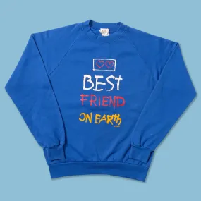 Women's Best Friend Sweater Small Front Pocket Brand Name