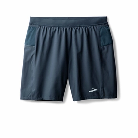 Collectible wind power Brooks | Men's Journey 7" 2-in-1 Short - Blue Slate