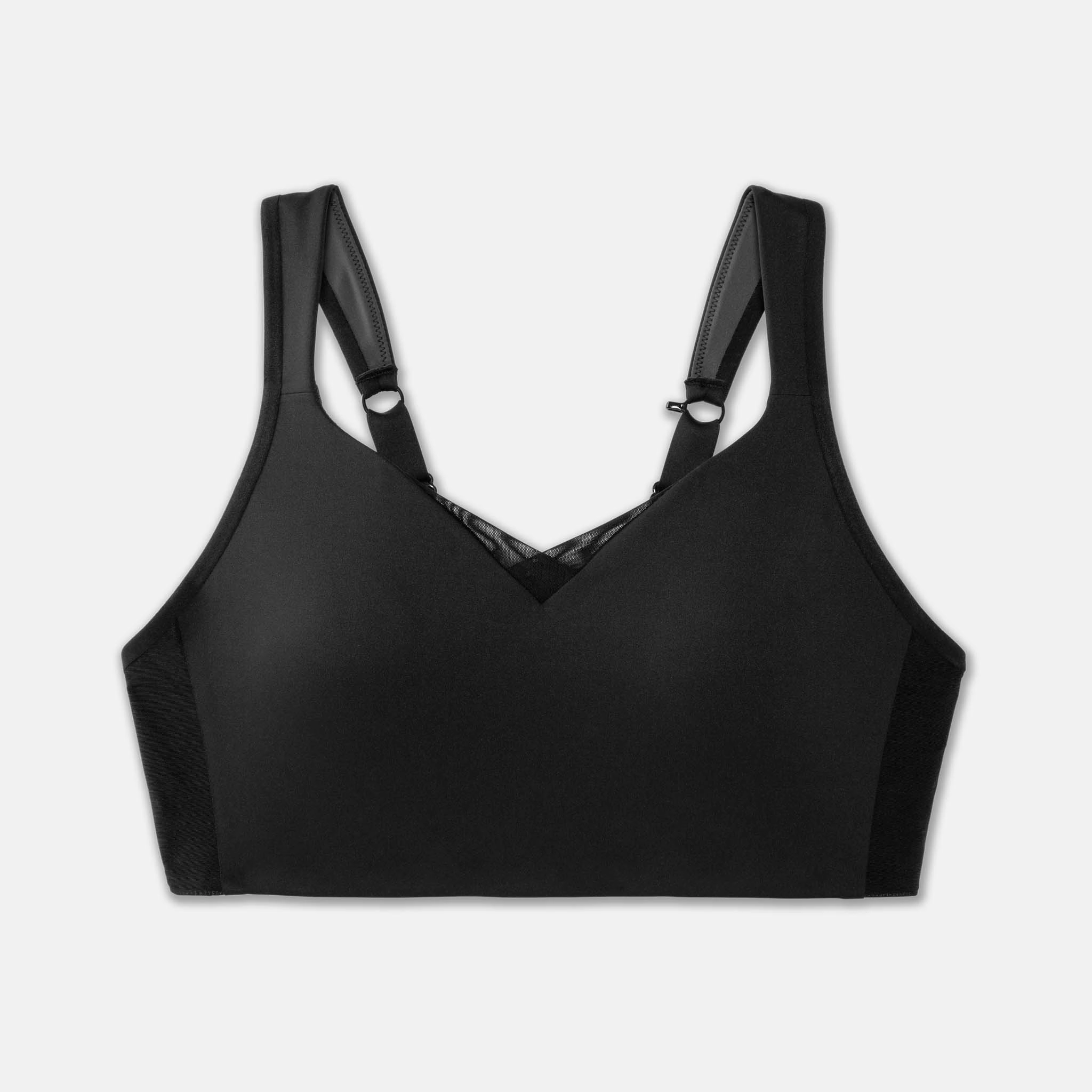 Spaghetti straps Brooks | Women's Drive Convertible Run Bra - Black