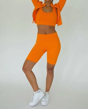 Flamin?? Seamless Set In Flame No Roll Hemline Stretch Material