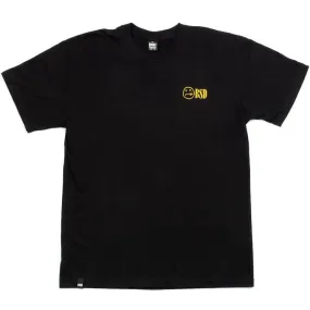 Street Style Trend Stretch Fabric Technology BSD Forevermind T-Shirt - Black