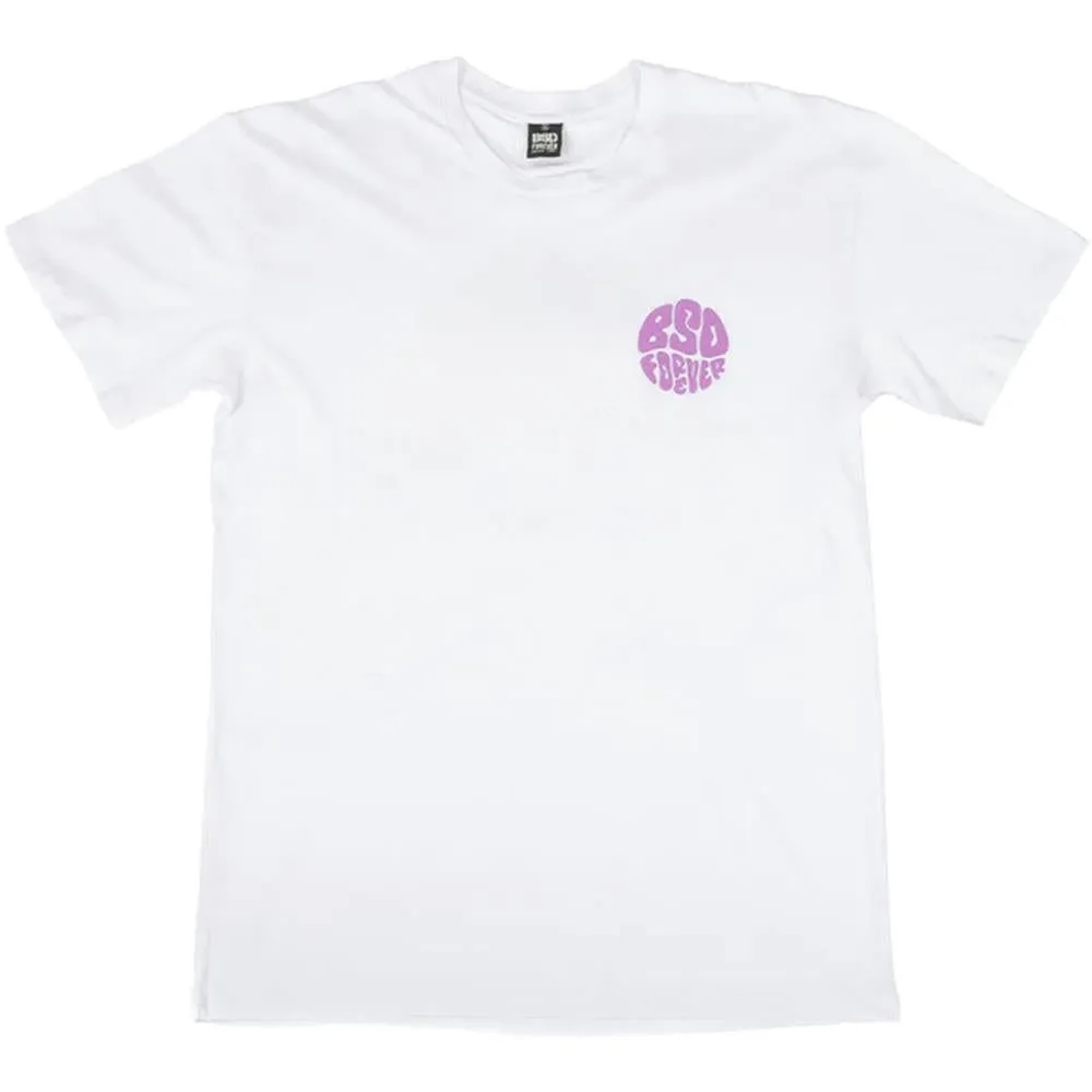 BSD Psyched Out T-Shirt - White Comfortable Look