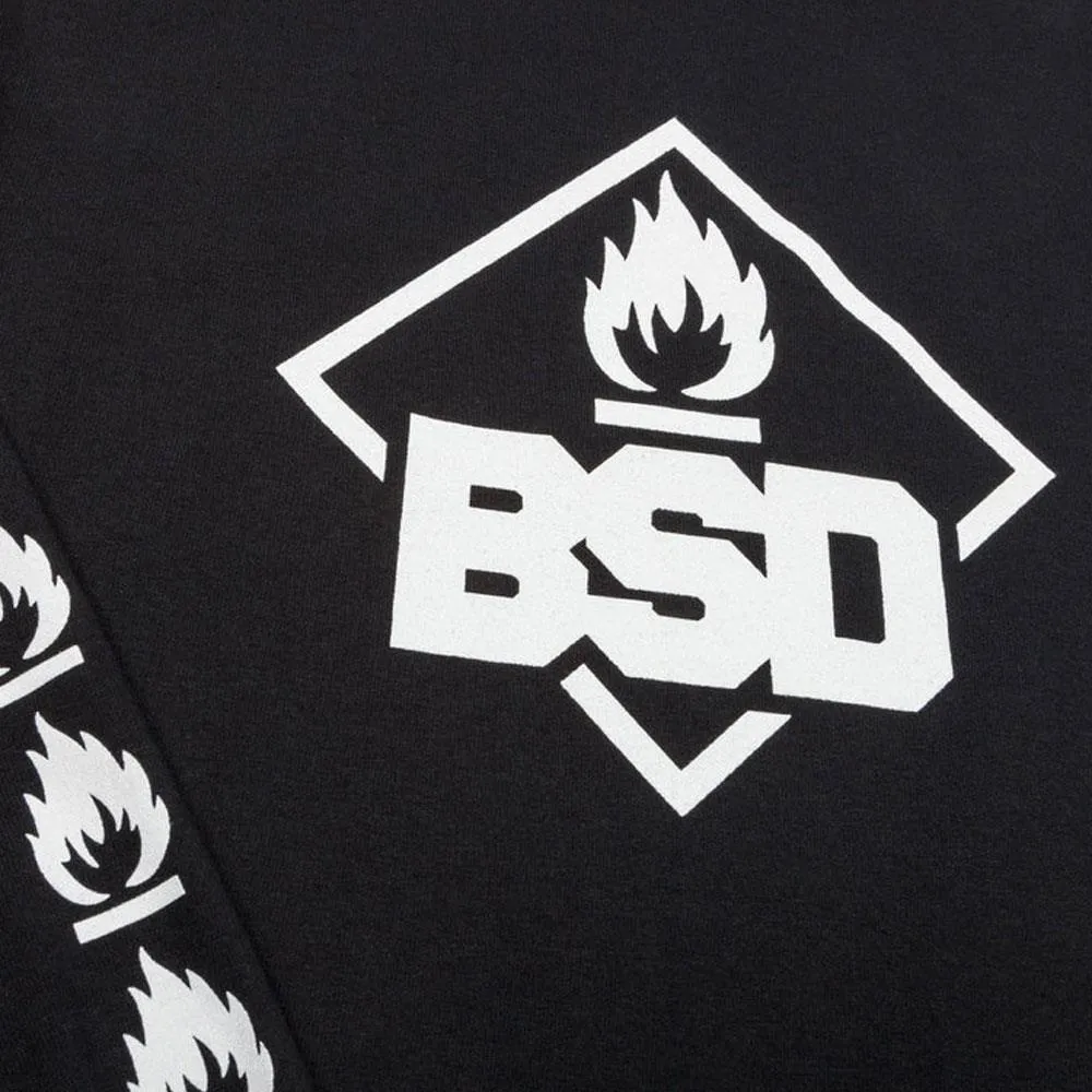 Ultimate Wear BSD Roastin Long Sleeve T-shirt - Black