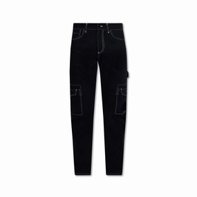 Eco Friendly Lightweight Modern Vintage Wash Burberry blue Cargo Men's Pants