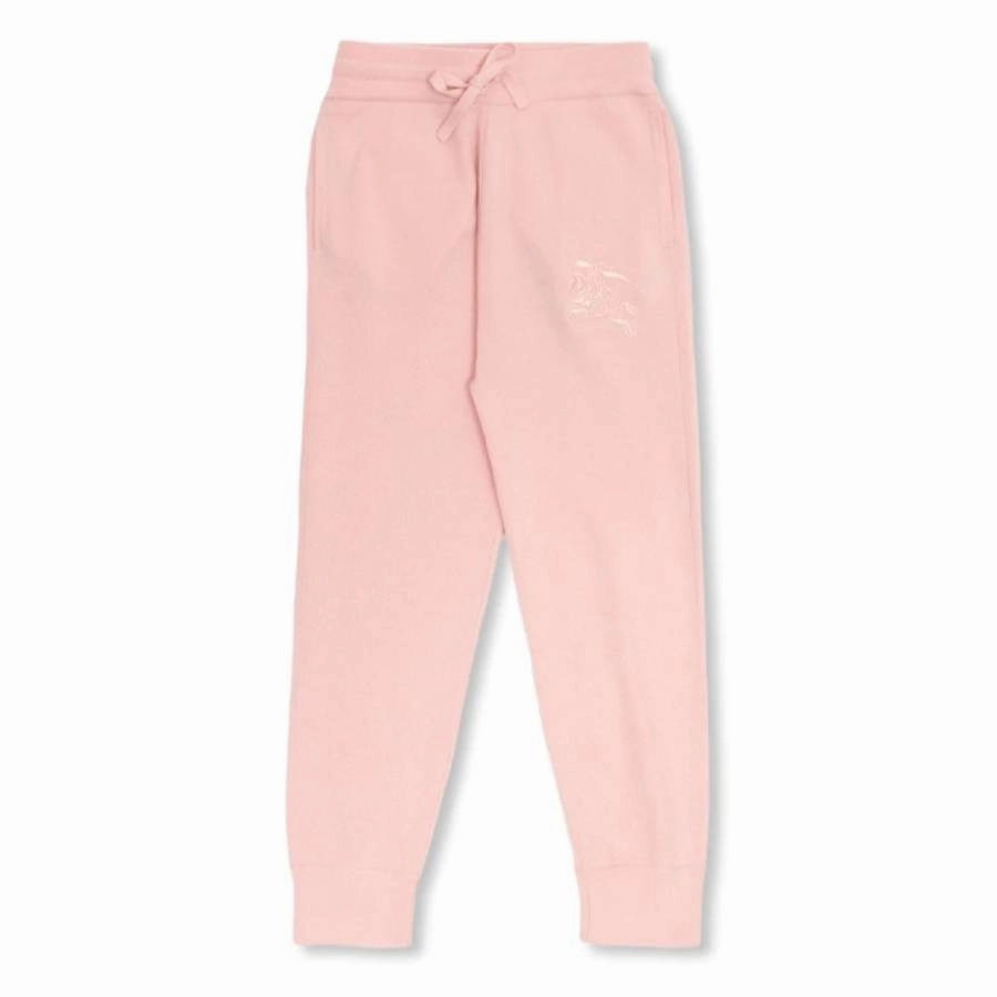 Snag Proof Fabric Burberry Girls Otto EKD Embroidered Sweatpants